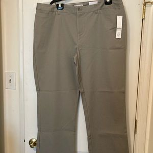 Coldwater Creek Taupe Khakis NWT